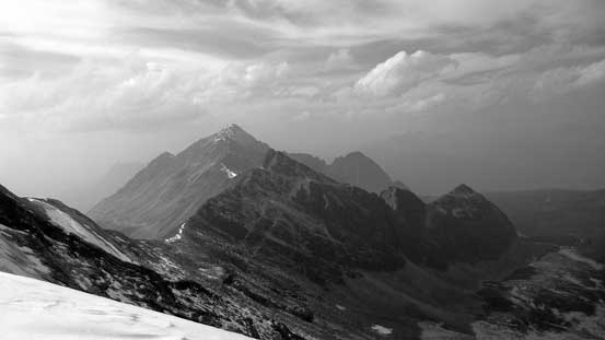 Looking back we could see Mt. Fitzwilliam where we were hours ago.