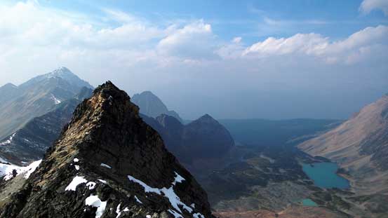 Looking back from the far west end (where my GPS showed the summit is)