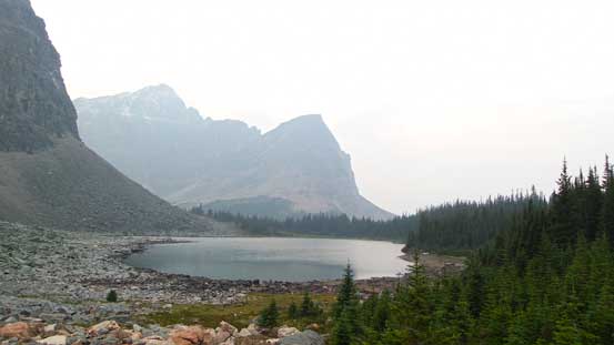 Looking at another tarn