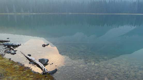 Reflections in Elbow Lake