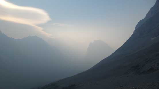 One more picture to show the smoke...