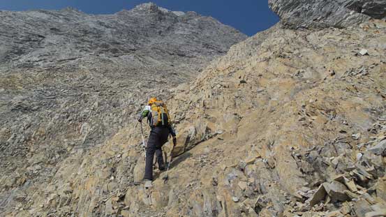 Transitioning back to the left was super duper loose...