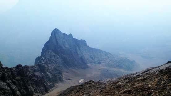 Looking down at Elpoca Tower