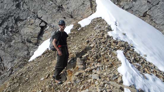 Robb on the high col