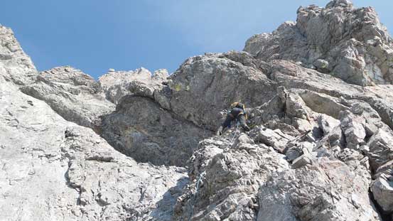 Higher up on the first pitch