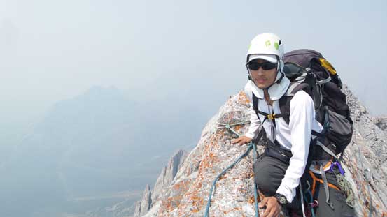 Me on the summit of Elpoca Mountain