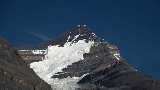 A closer look at Whitehorn Mountain