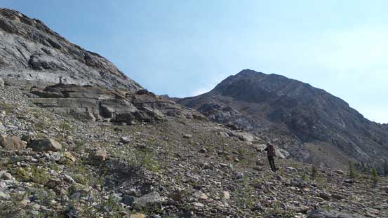 Robb arriving at the first flat bench. Here we go all the way to the right