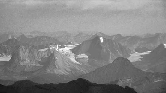 This is Calumet Peak somewhere by the N. Boundary Trail