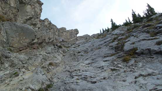 Oh the slabby gully...