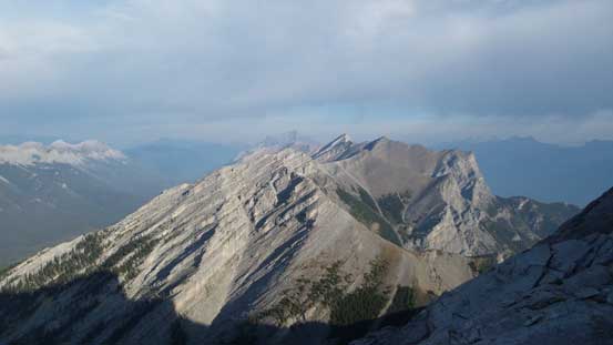 Once rejoining the ridge I could see the north side.