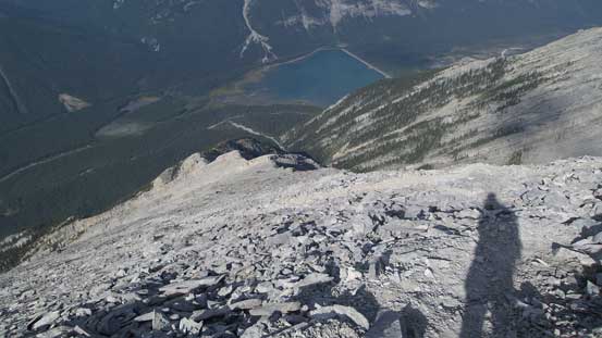 Down the typical terrain