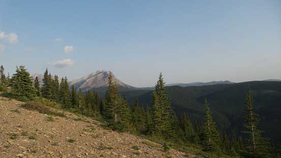 A view of Bluerock Mountain
