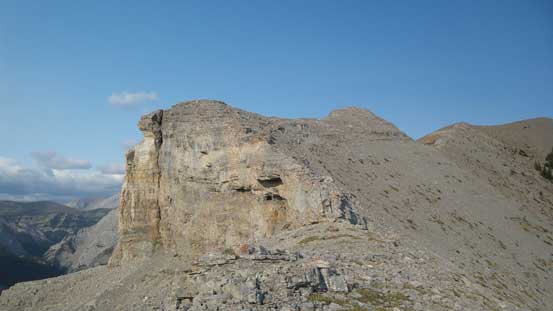 Following the ridge up
