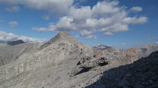 Traversing towards the true summit