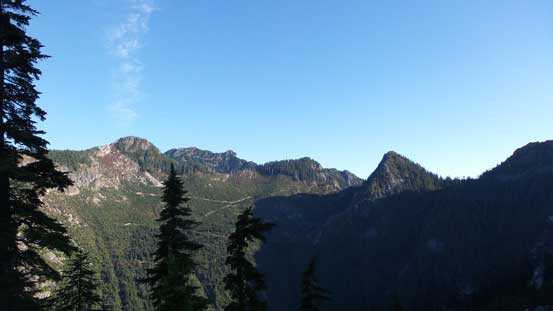 Started to see more of the North Shore Mountains