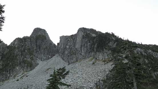 Finally had my eyes on my first objective - West Lion on left