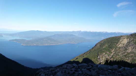 View down towards Howe Sound. It's been a long time since I saw the Ocean