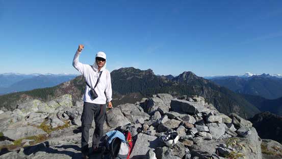 Me on the summit of West Lion