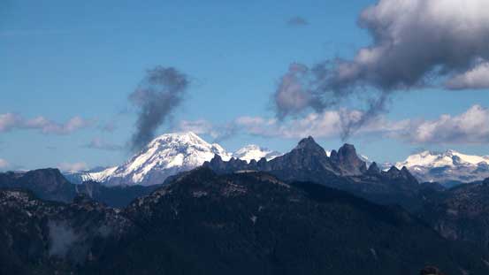 Mt. Garibaldi and Sky Pilot Mountain
