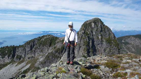 Me on the summit of East Lion