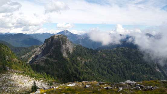 Enchantment Peak ahead