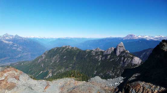 Mt. Habrich with the Al's Habrich Ridge to its left