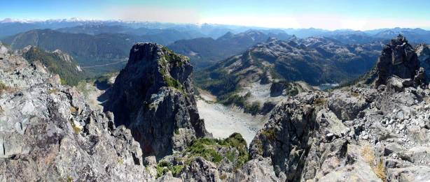 Panorama looking east. Click to view large size.