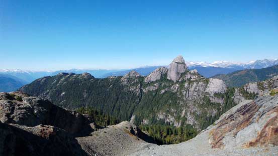 Mt. Habrich and Al's Habrich Ridge to its left