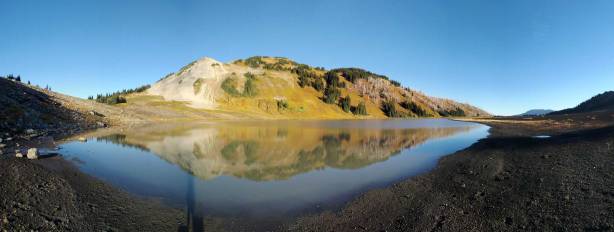 Reflections in Helm Lake