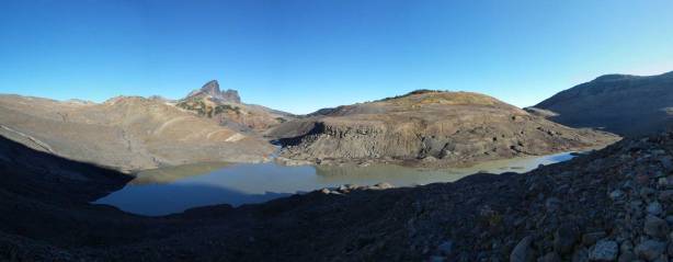 Panorama of the mud lake. Click to view large size.