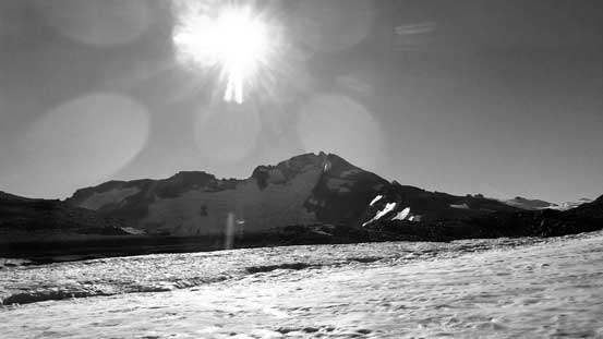 Looking ahead towards my objective. What you can't see now is the massive drop ahead...