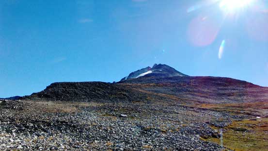 Long plod up Polemonium Ridge