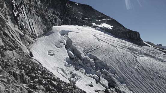 Lots of glaciers nearby