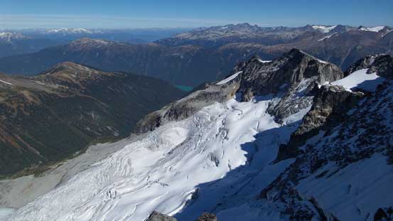 The glacier on the N. Face