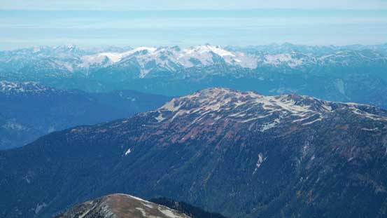 Whistler Mountain in the foreground
