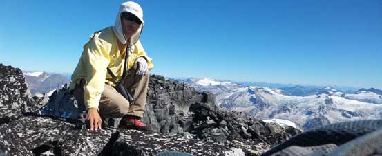 Me on the summit of Castle Towers