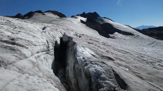 Crevasses...