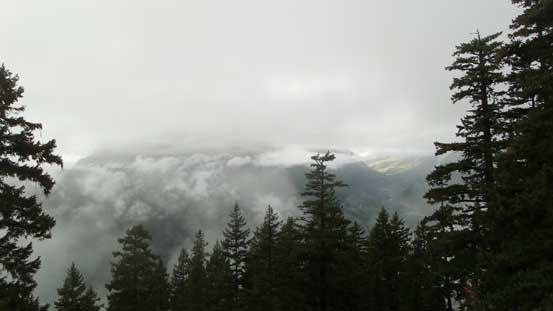 The weather was worse than forecasted...