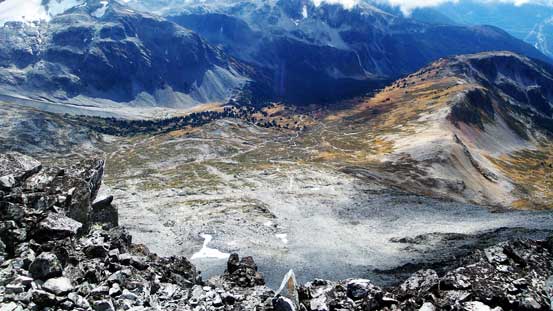 The bowl south of Mt. Currie