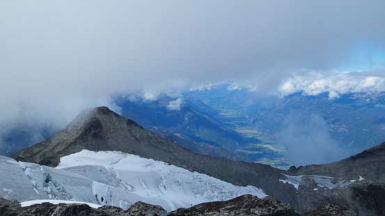 Pemberton Meadows in the distance