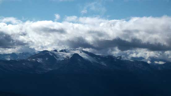 Clouds lifted up and I could see Rainbow Mountain