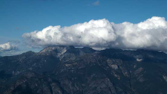Mt. Oleg in the Place Glacier Group