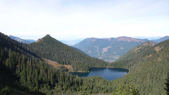 Looking back towards the lower Lake