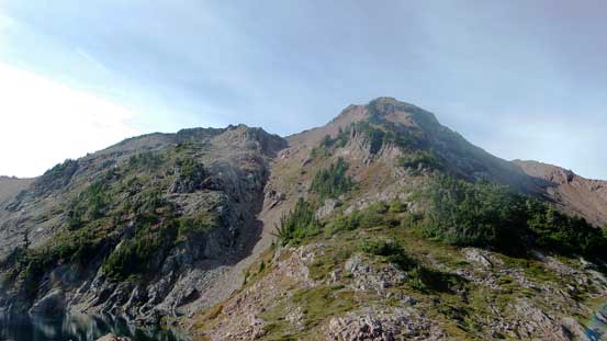 Our first objective - Mt. MacFarlane
