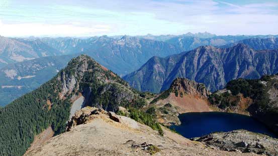 Another look at Mt. Pierce and Upper Pierce Lake