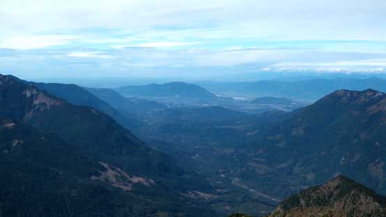 Zooming-in towards Chilliwack area