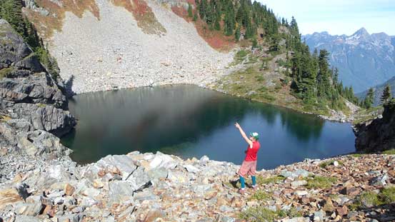 Al pointing out that we should try a different route on the return..