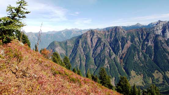 The typical scenery in the Canadian Cascades