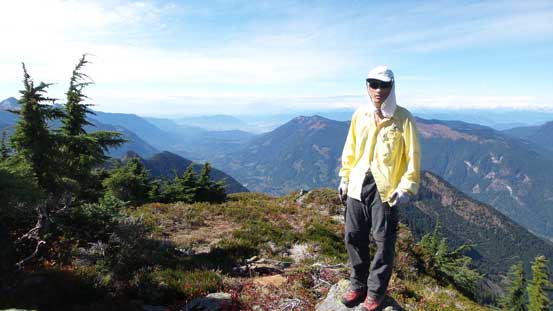 Me on the summit of Mt. Pierce